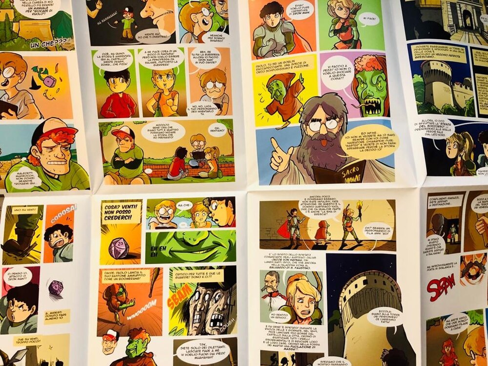 Un'avventura al castello: un fumetto per bambini e ragazzi Un'avventura al castello: un fumetto per bambini e ragazzi