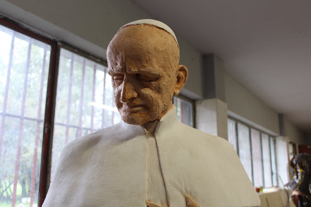 Inaugurazione dell'opera scultorea in omaggio a San Paolo VI