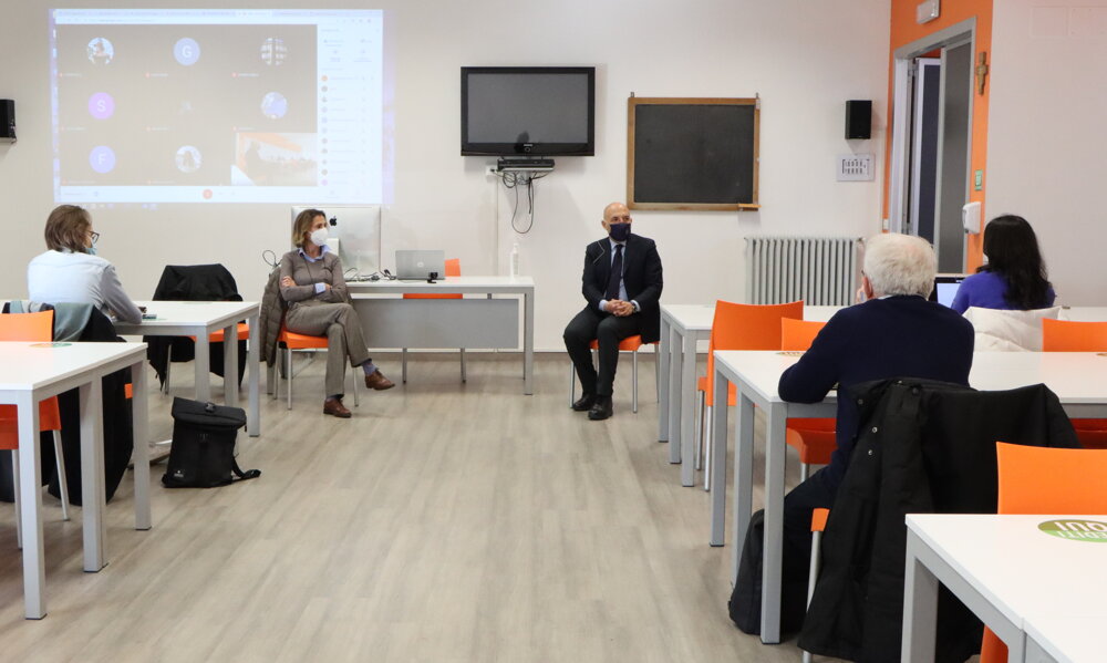 Il Questore, i giovani dell’Accademia e l’arte progettuale