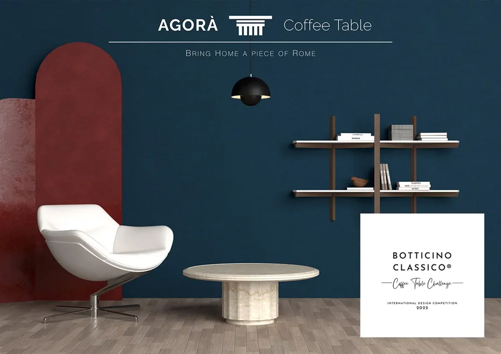 Botticino Classico® Coffee Table Challenge: Matilda Cattaneo premiata con Menzione speciale