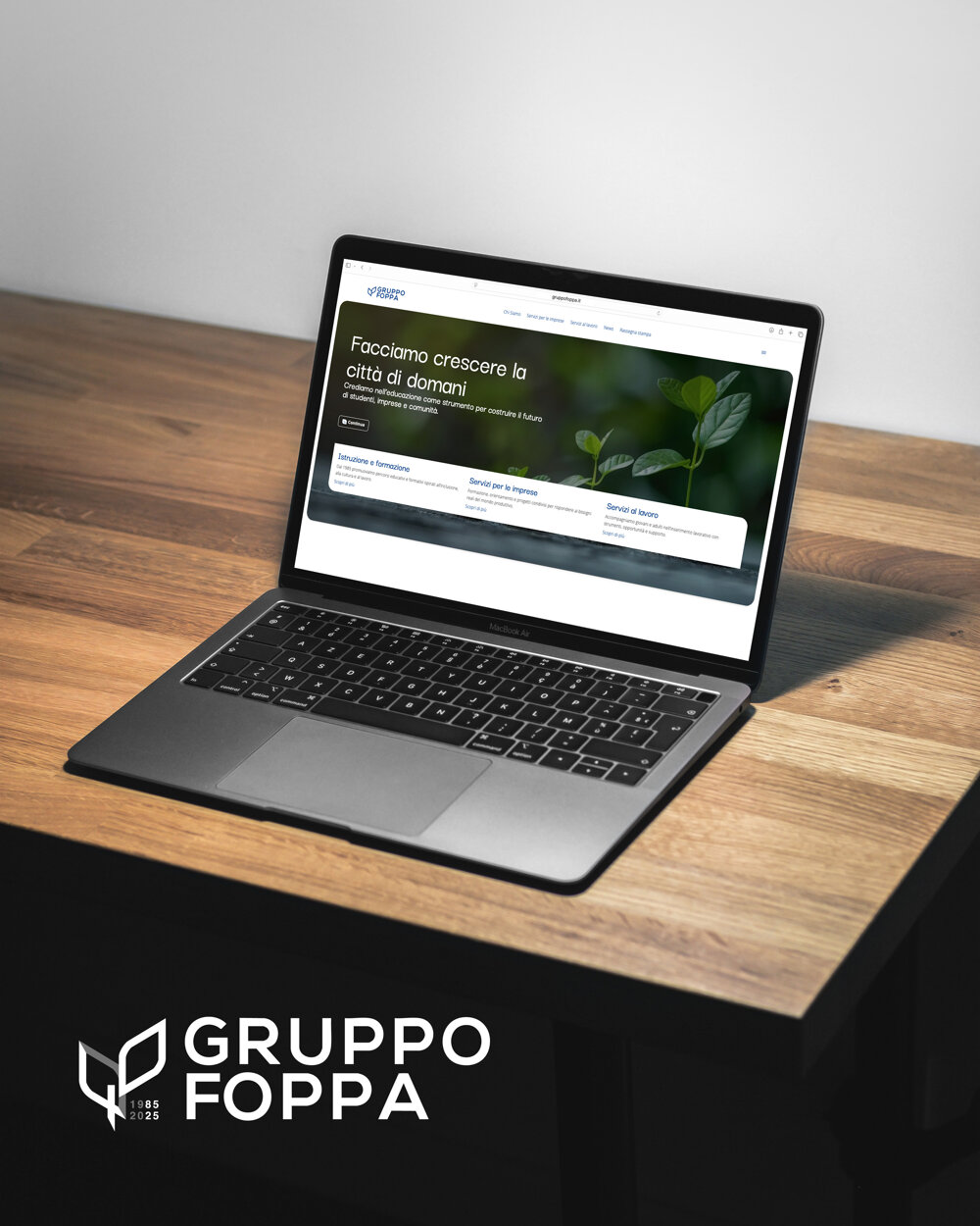Un nuovo sito web per i 40 anni di attività del Gruppo Foppa Un nuovo sito web per i 40 anni di attività del Gruppo Foppa