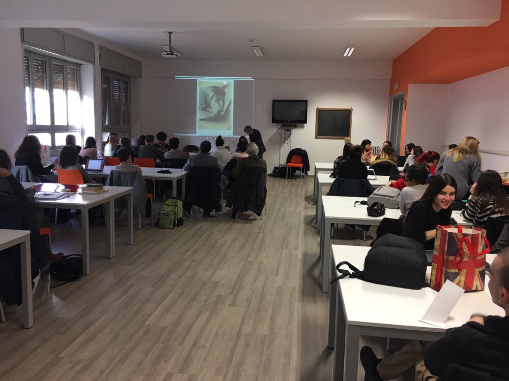 Luigi Leoni ospite lezione Metodologia progettazione