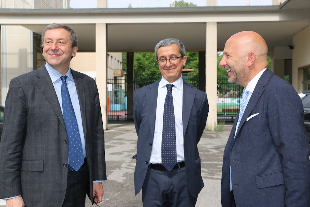 L'Onorevole Francesco Profumo in visita